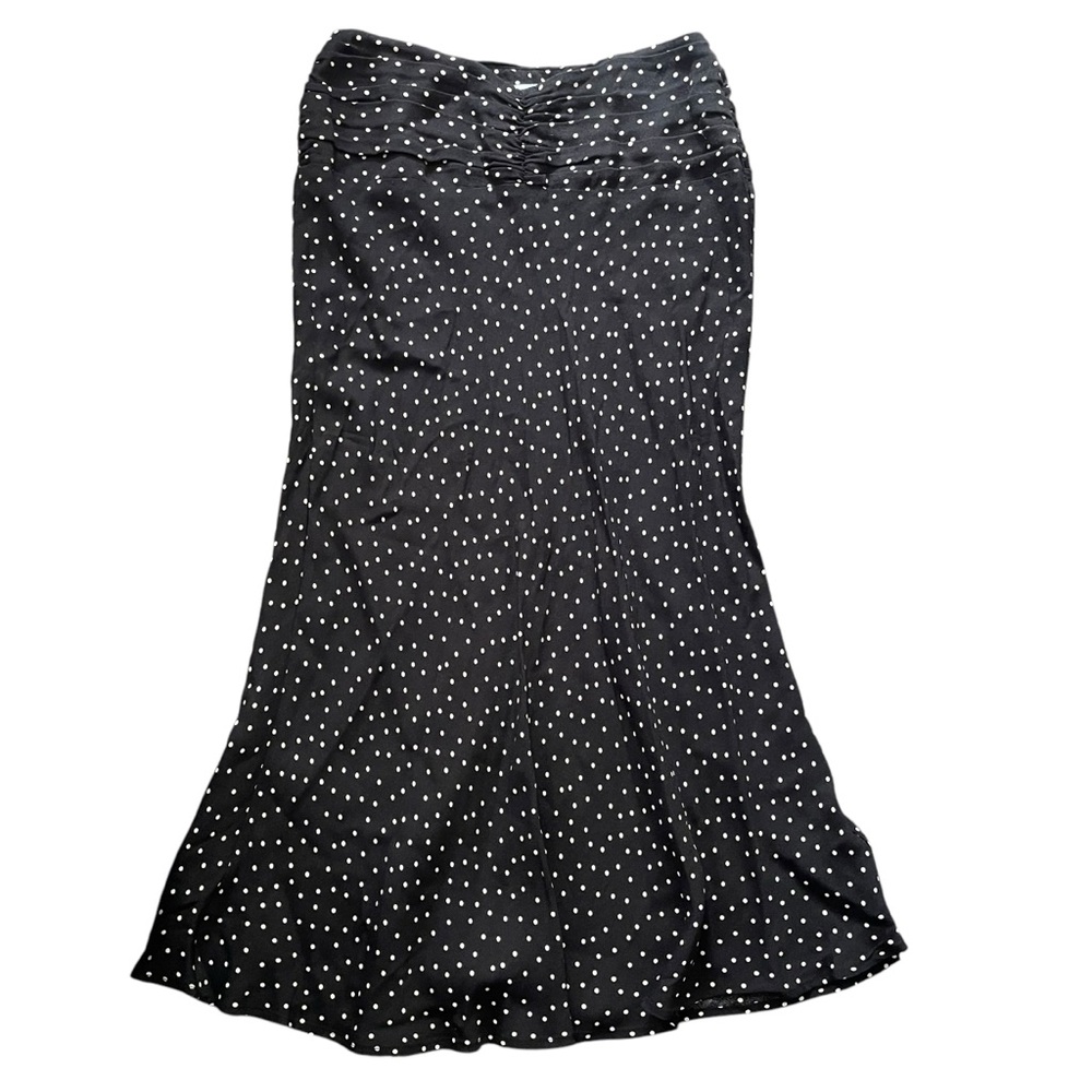 Reformation Polka Dot Midi Skirt Size 2